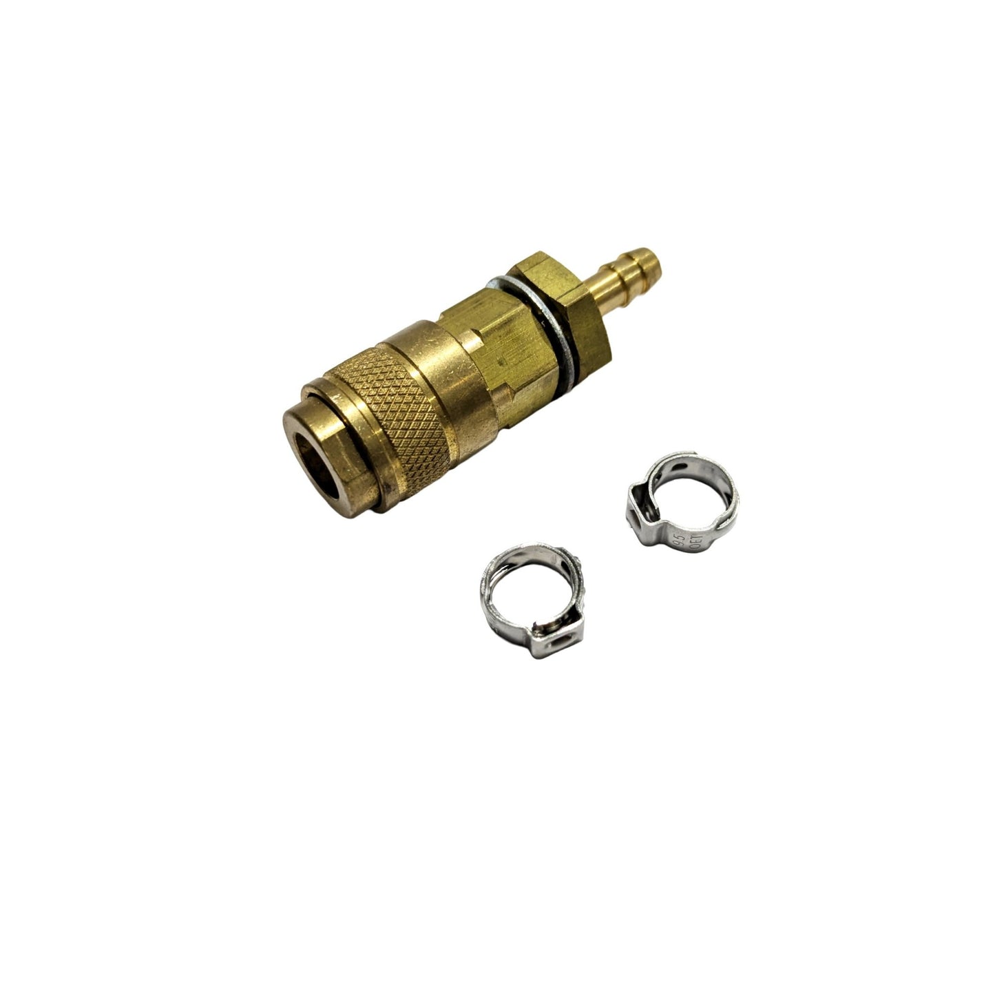 Argon Gas Quick Connector 6mm Barb - SWS Welding & Cutting